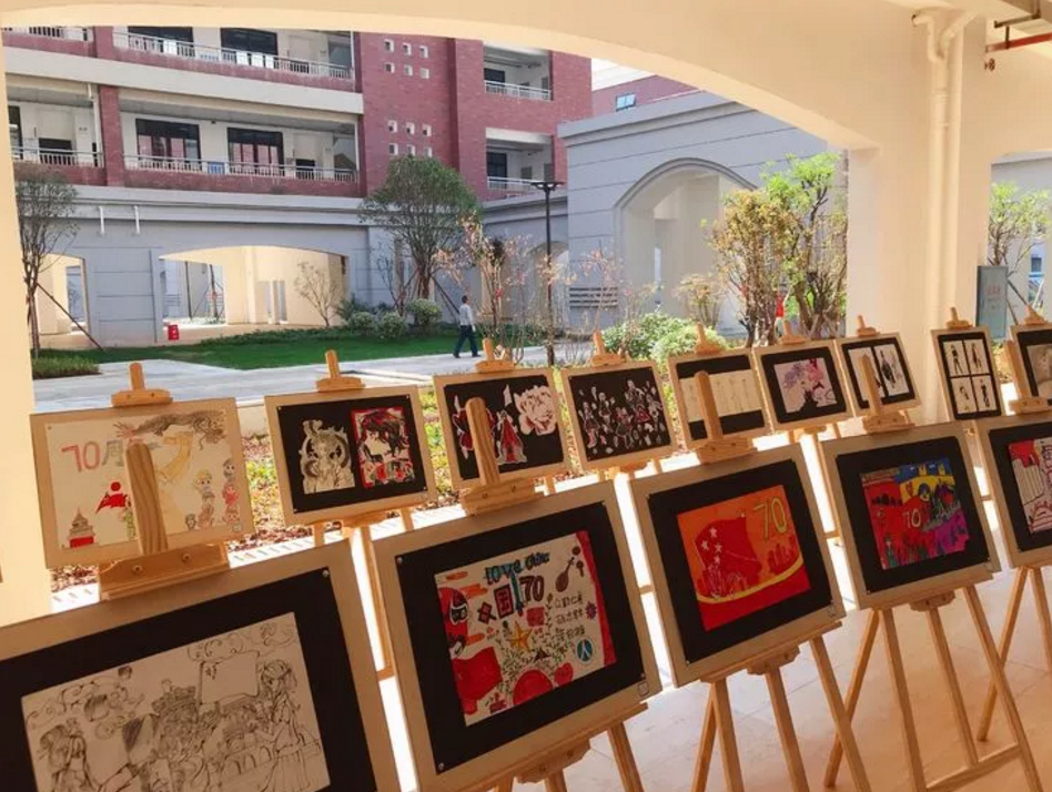 邵阳广益“我和我的祖国•新中国成立七十周年”书画展作品欣赏